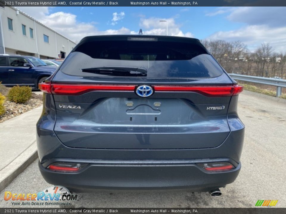 2021 Toyota Venza Hybrid LE AWD Coastal Gray Metallic / Black Photo #13