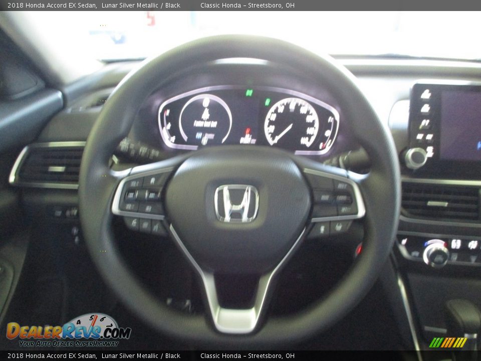 2018 Honda Accord EX Sedan Lunar Silver Metallic / Black Photo #30
