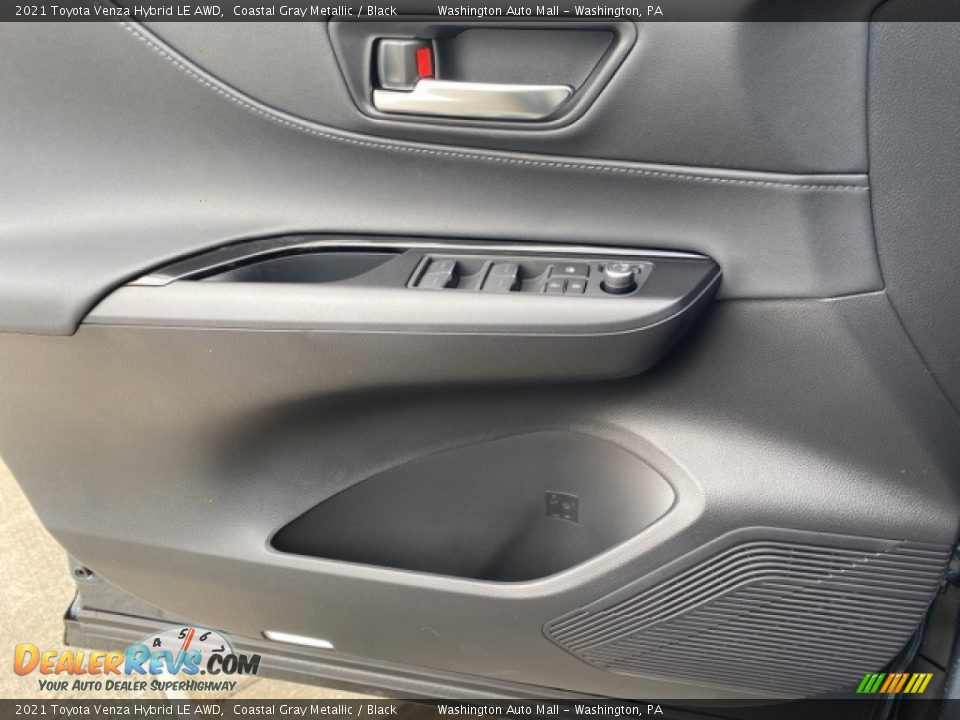 2021 Toyota Venza Hybrid LE AWD Coastal Gray Metallic / Black Photo #19