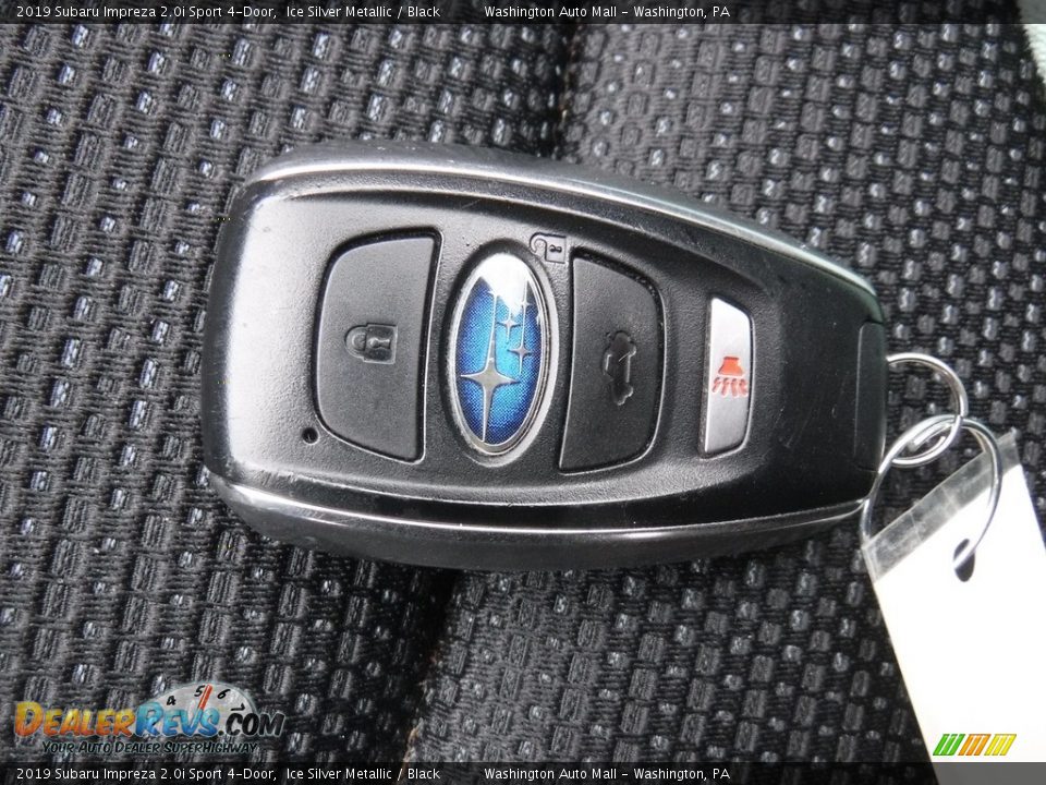 2019 Subaru Impreza 2.0i Sport 4-Door Ice Silver Metallic / Black Photo #8