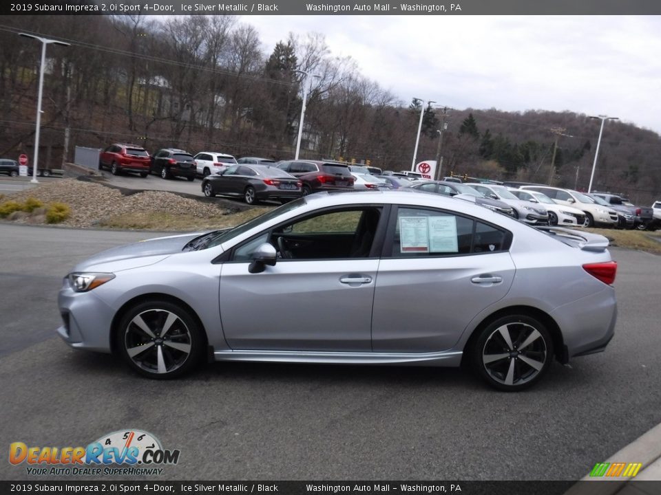 2019 Subaru Impreza 2.0i Sport 4-Door Ice Silver Metallic / Black Photo #13