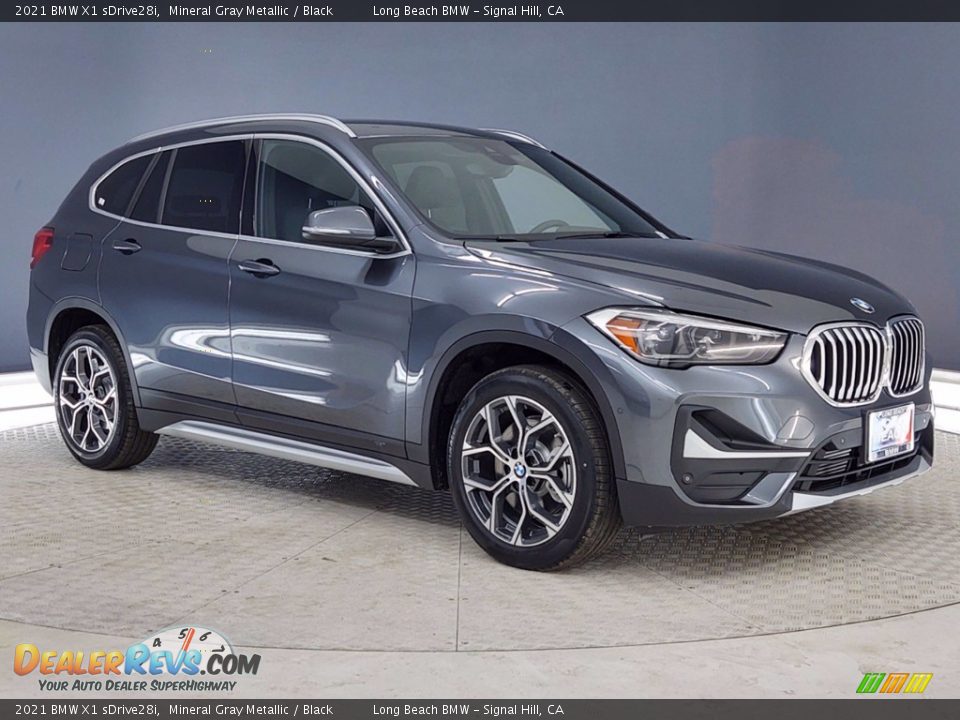 2021 BMW X1 sDrive28i Mineral Gray Metallic / Black Photo #1