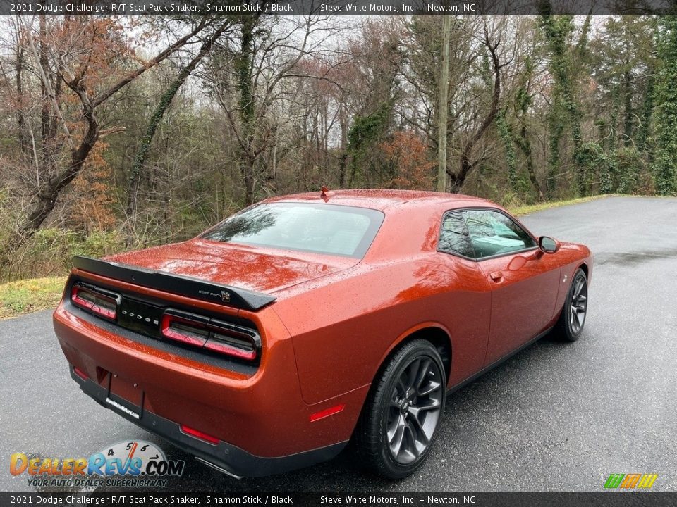 2021 Dodge Challenger R/T Scat Pack Shaker Sinamon Stick / Black Photo #6