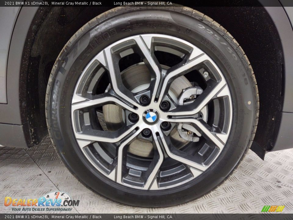 2021 BMW X1 sDrive28i Mineral Gray Metallic / Black Photo #3