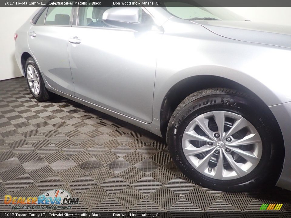 2017 Toyota Camry LE Celestial Silver Metallic / Black Photo #4