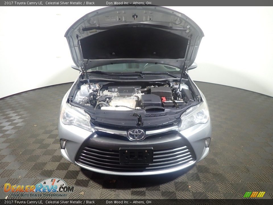 2017 Toyota Camry LE Celestial Silver Metallic / Black Photo #6