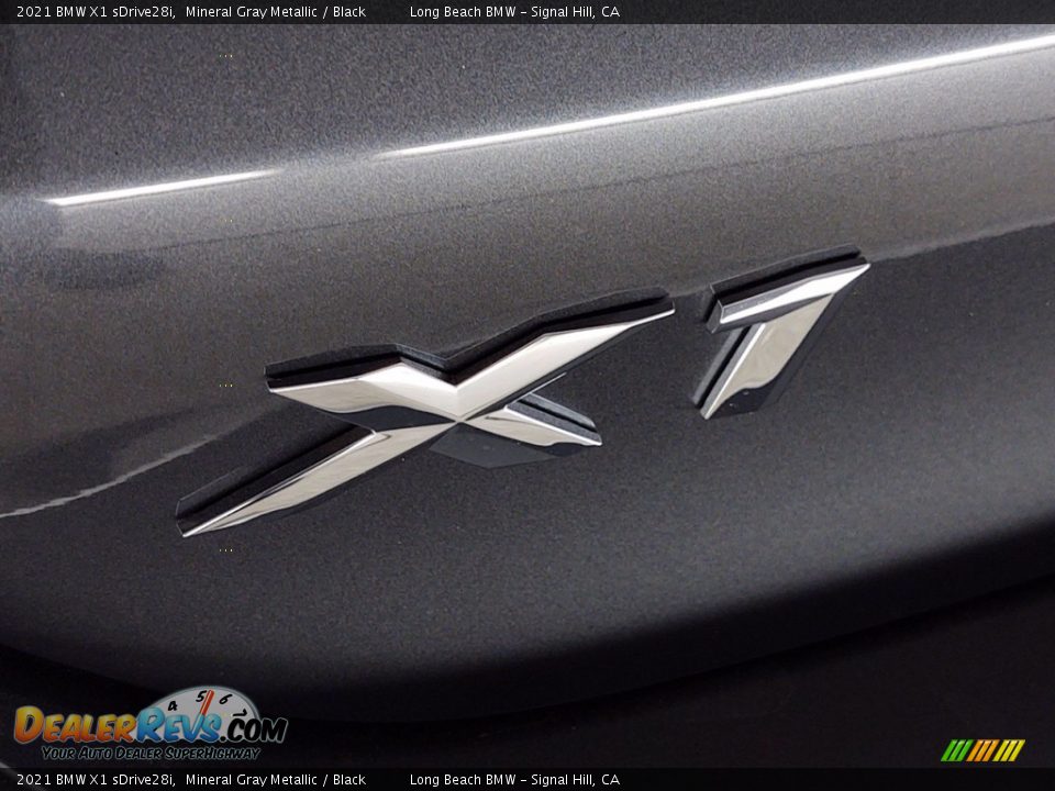 2021 BMW X1 sDrive28i Mineral Gray Metallic / Black Photo #8