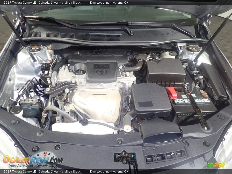 2017 Toyota Camry LE Celestial Silver Metallic / Black Photo #7