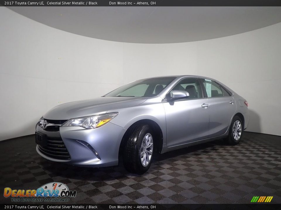 2017 Toyota Camry LE Celestial Silver Metallic / Black Photo #8