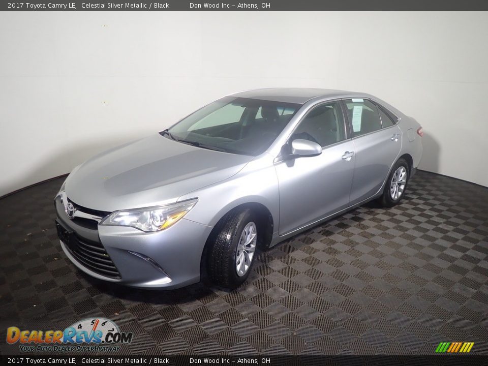 2017 Toyota Camry LE Celestial Silver Metallic / Black Photo #9