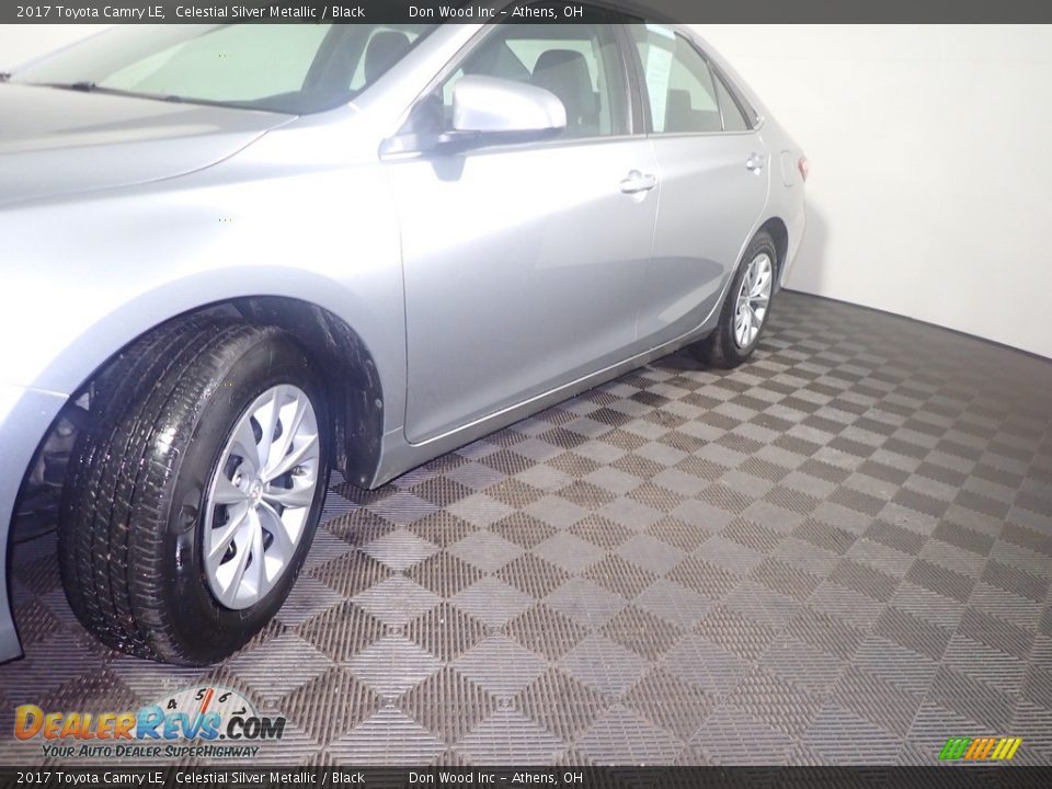 2017 Toyota Camry LE Celestial Silver Metallic / Black Photo #10