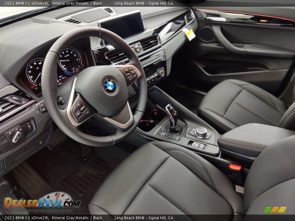 2021 BMW X1 sDrive28i Mineral Gray Metallic / Black Photo #12