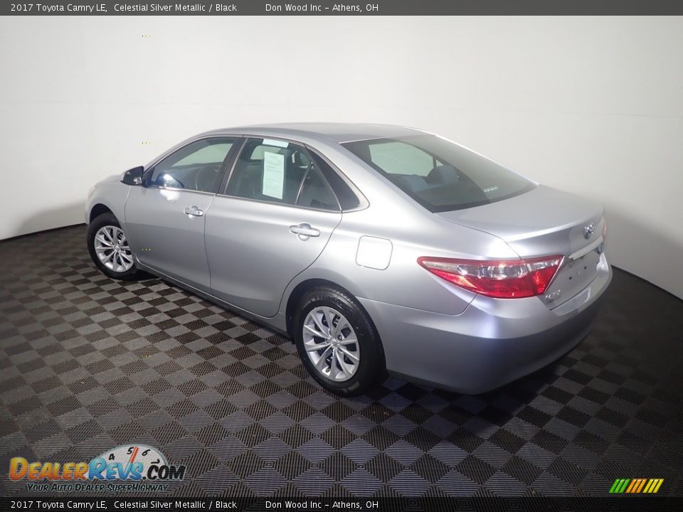 2017 Toyota Camry LE Celestial Silver Metallic / Black Photo #12