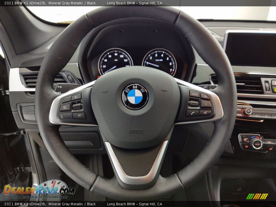 2021 BMW X1 sDrive28i Mineral Gray Metallic / Black Photo #14