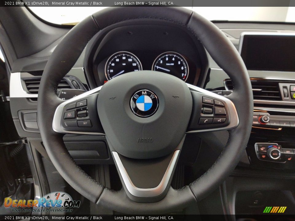 2021 BMW X1 sDrive28i Mineral Gray Metallic / Black Photo #14