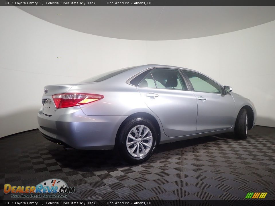 2017 Toyota Camry LE Celestial Silver Metallic / Black Photo #16