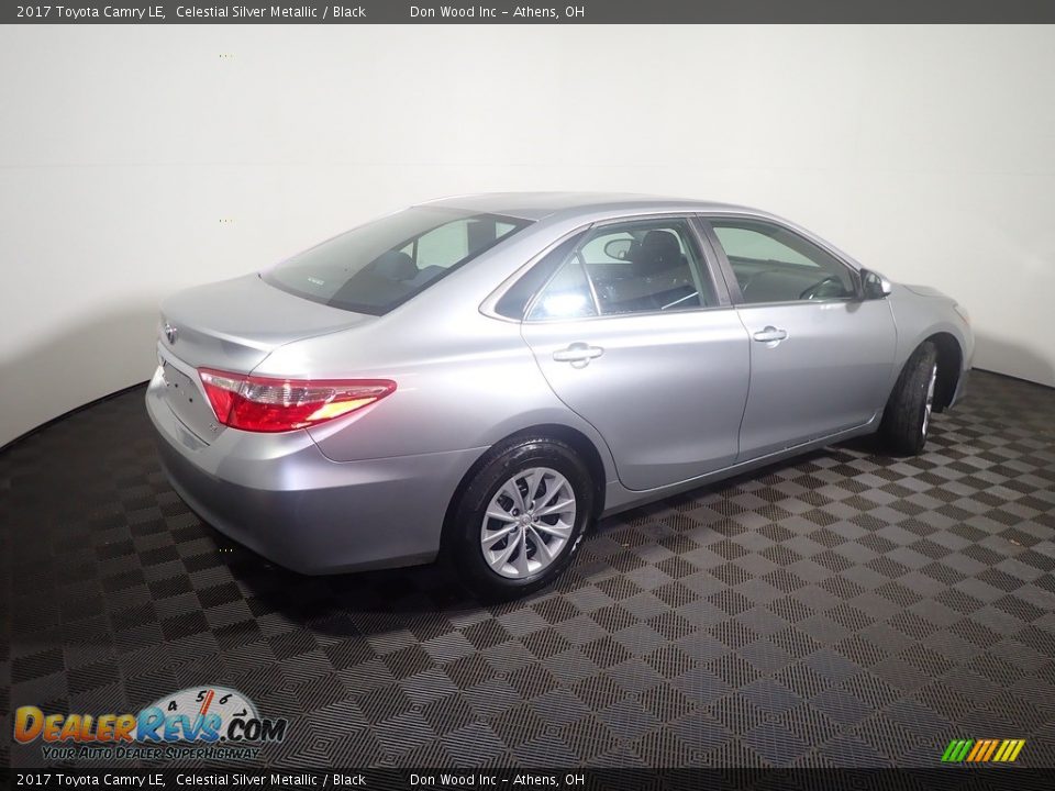2017 Toyota Camry LE Celestial Silver Metallic / Black Photo #17