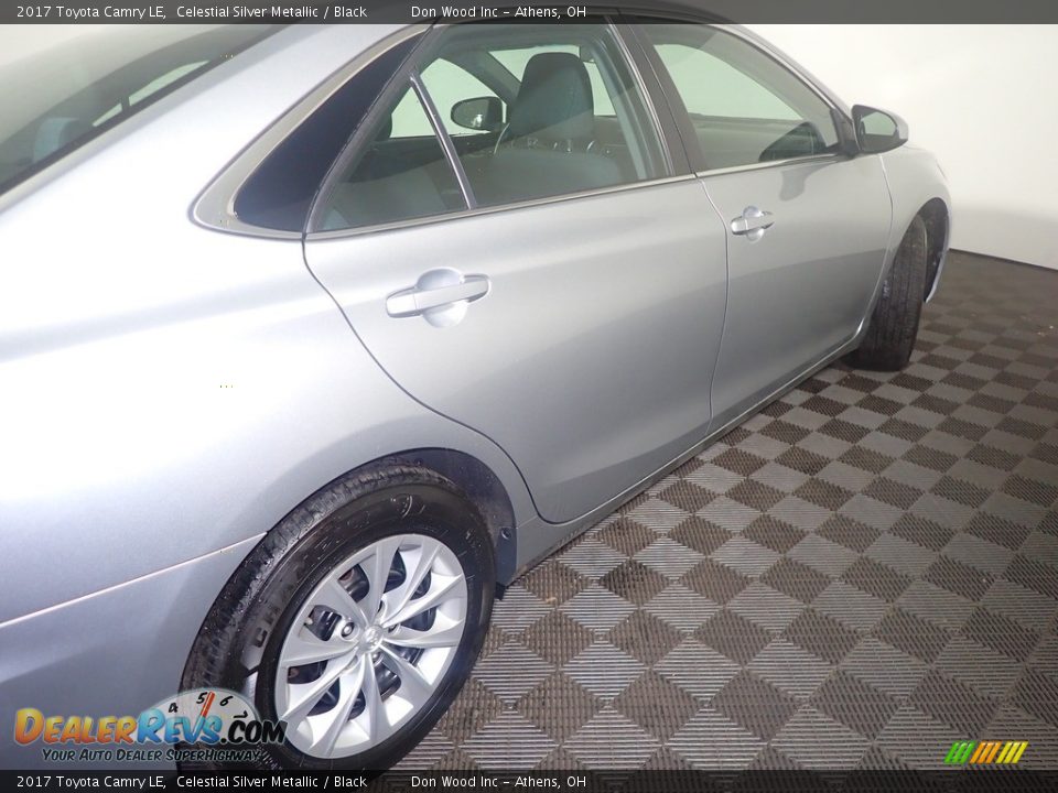 2017 Toyota Camry LE Celestial Silver Metallic / Black Photo #19