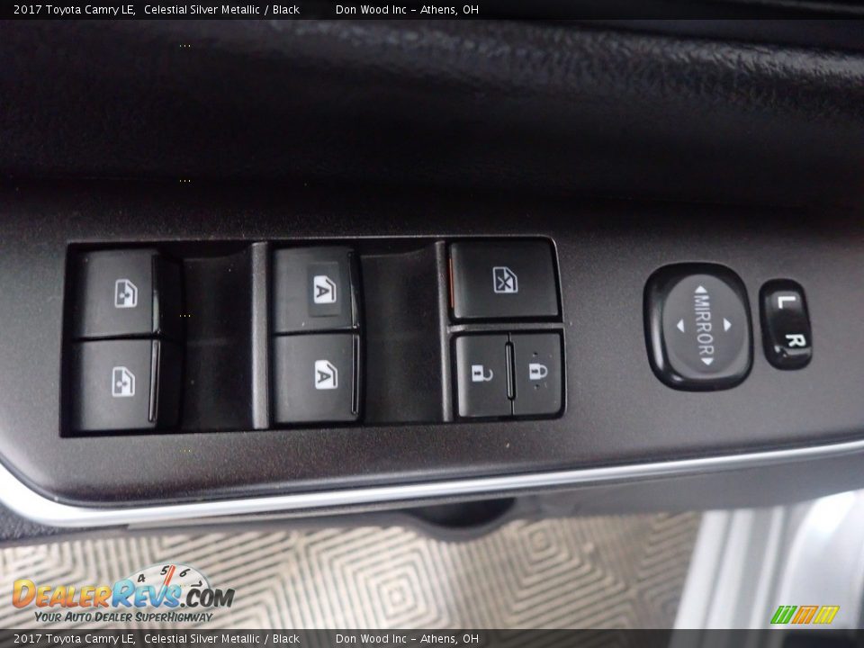 2017 Toyota Camry LE Celestial Silver Metallic / Black Photo #21