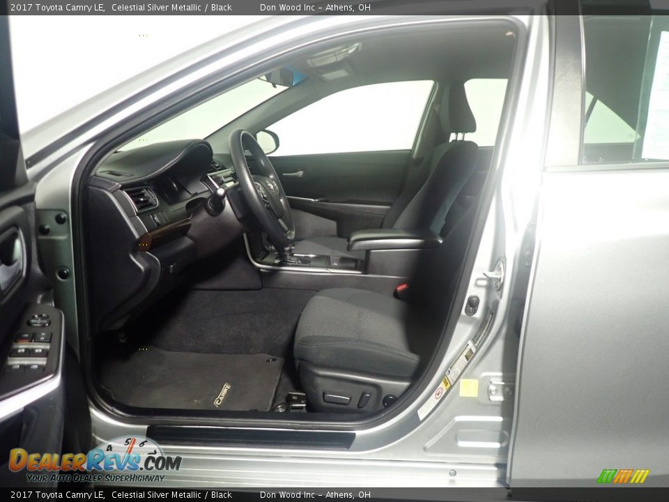 2017 Toyota Camry LE Celestial Silver Metallic / Black Photo #22