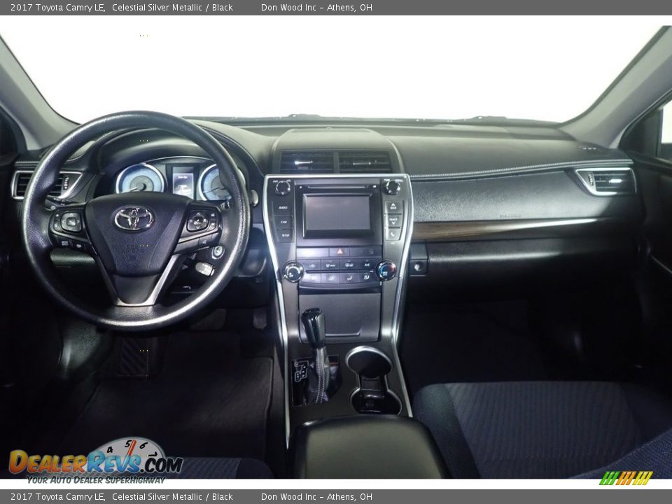 2017 Toyota Camry LE Celestial Silver Metallic / Black Photo #24