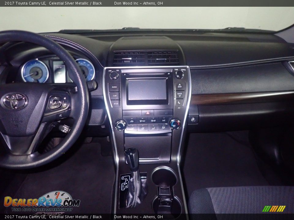 2017 Toyota Camry LE Celestial Silver Metallic / Black Photo #25