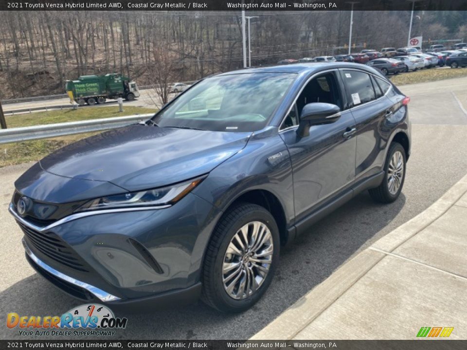 2021 Toyota Venza Hybrid Limited AWD Coastal Gray Metallic / Black Photo #13