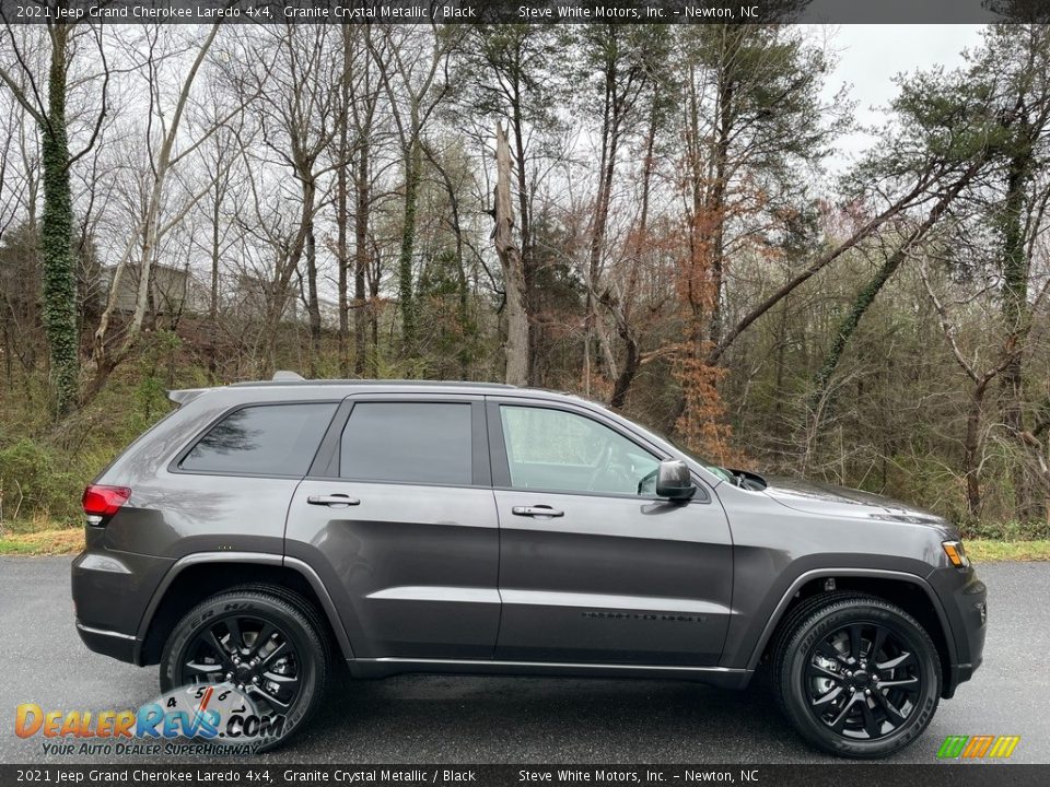 2021 Jeep Grand Cherokee Laredo 4x4 Granite Crystal Metallic / Black Photo #5