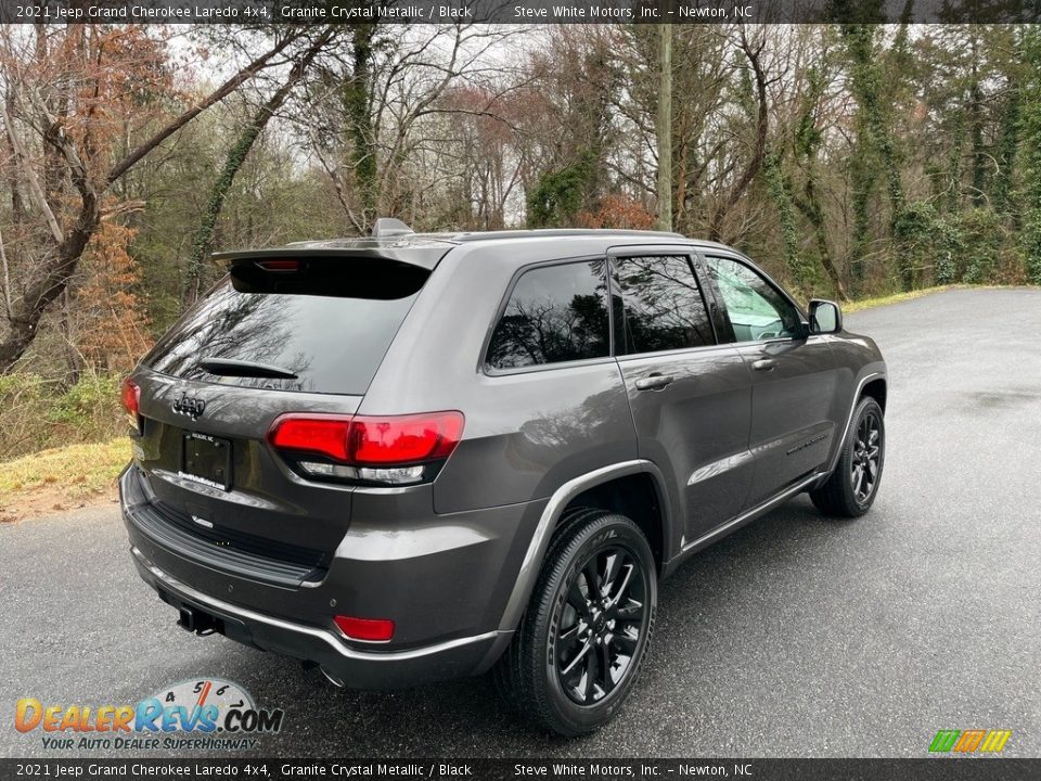 2021 Jeep Grand Cherokee Laredo 4x4 Granite Crystal Metallic / Black Photo #6