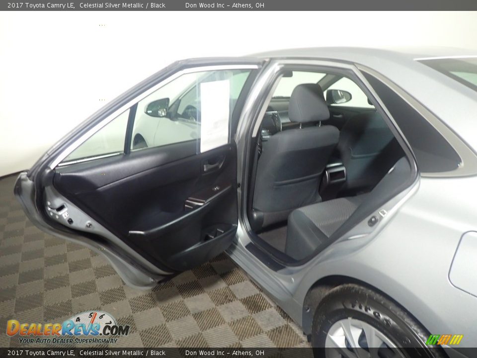 2017 Toyota Camry LE Celestial Silver Metallic / Black Photo #34