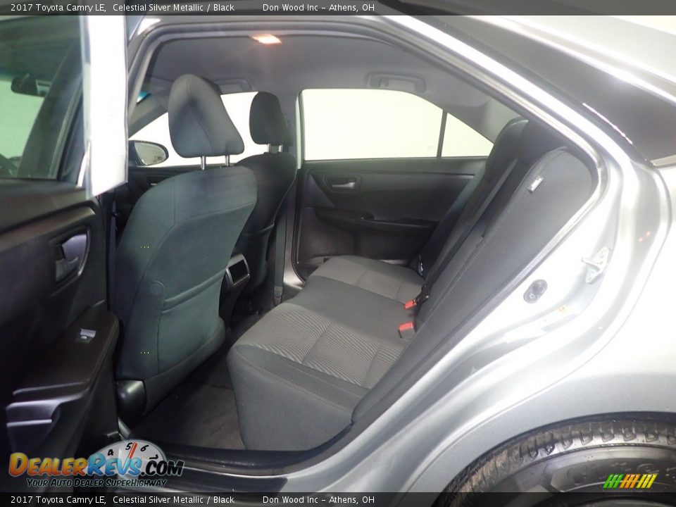 2017 Toyota Camry LE Celestial Silver Metallic / Black Photo #35