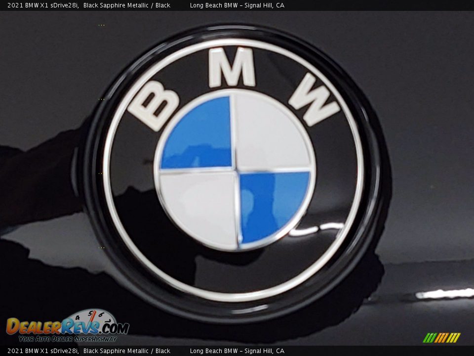 2021 BMW X1 sDrive28i Black Sapphire Metallic / Black Photo #5