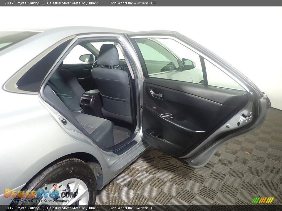 2017 Toyota Camry LE Celestial Silver Metallic / Black Photo #36