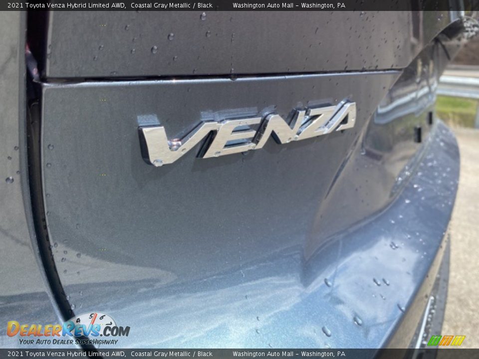2021 Toyota Venza Hybrid Limited AWD Coastal Gray Metallic / Black Photo #25