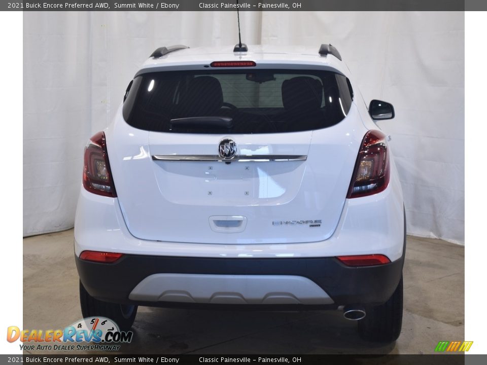 2021 Buick Encore Preferred AWD Summit White / Ebony Photo #3