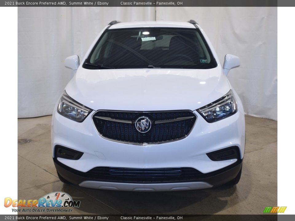 2021 Buick Encore Preferred AWD Summit White / Ebony Photo #4