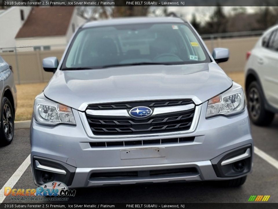 2018 Subaru Forester 2.5i Premium Ice Silver Metallic / Platinum Photo #2