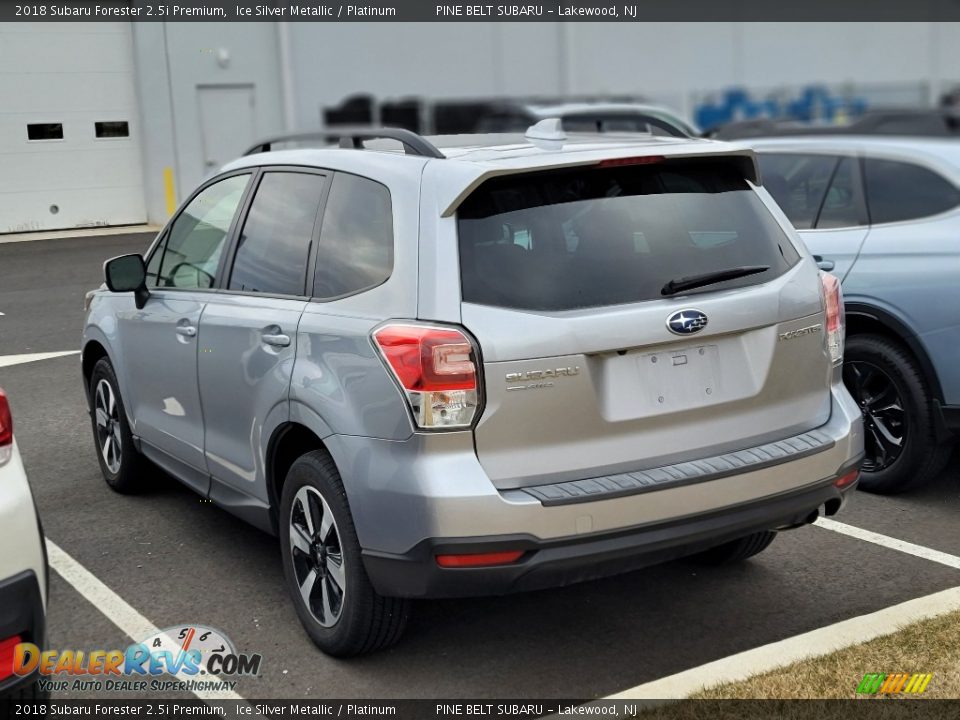 2018 Subaru Forester 2.5i Premium Ice Silver Metallic / Platinum Photo #4