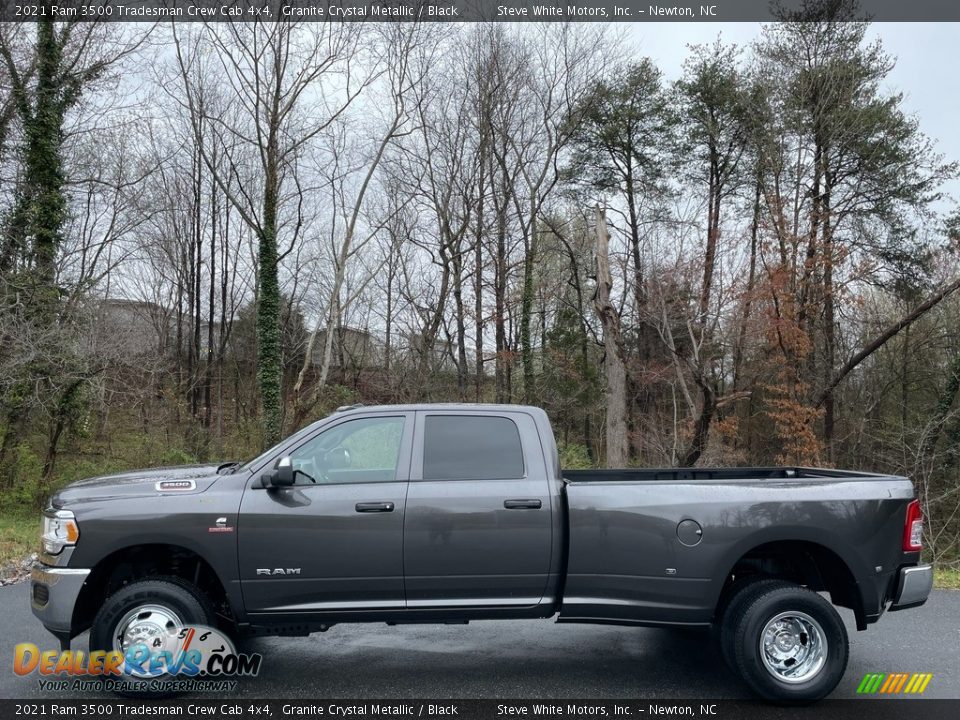 2021 Ram 3500 Tradesman Crew Cab 4x4 Granite Crystal Metallic / Black Photo #1