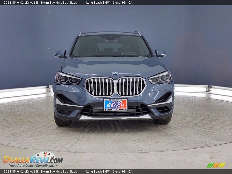 2021 BMW X1 sDrive28i Storm Bay Metallic / Black Photo #2