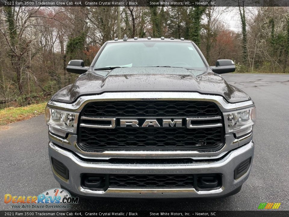 2021 Ram 3500 Tradesman Crew Cab 4x4 Granite Crystal Metallic / Black Photo #3