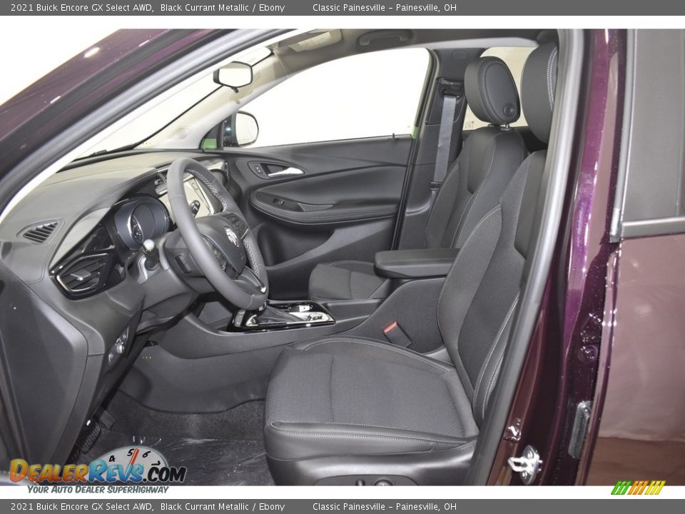 2021 Buick Encore GX Select AWD Black Currant Metallic / Ebony Photo #6