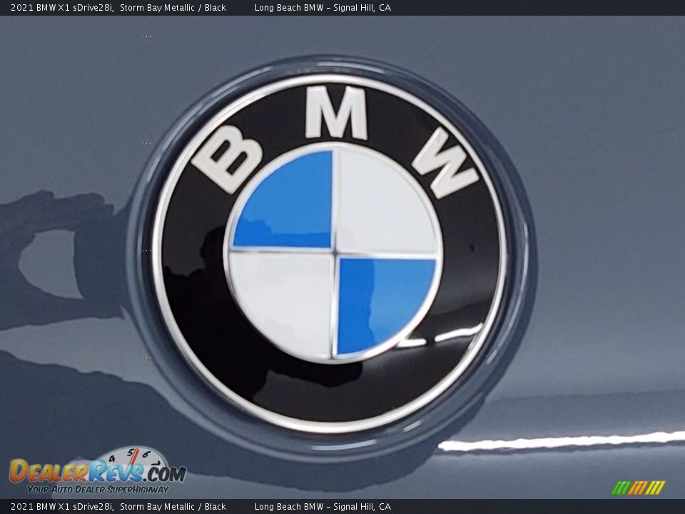 2021 BMW X1 sDrive28i Storm Bay Metallic / Black Photo #5