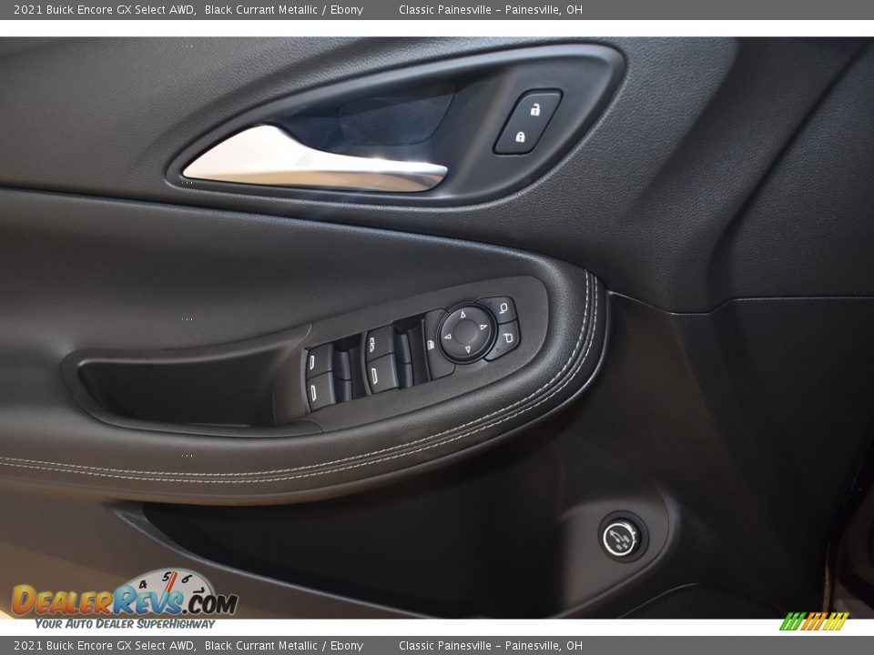 2021 Buick Encore GX Select AWD Black Currant Metallic / Ebony Photo #8