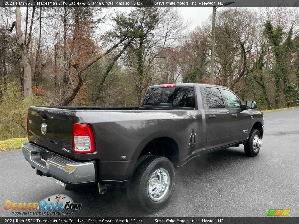 2021 Ram 3500 Tradesman Crew Cab 4x4 Granite Crystal Metallic / Black Photo #6