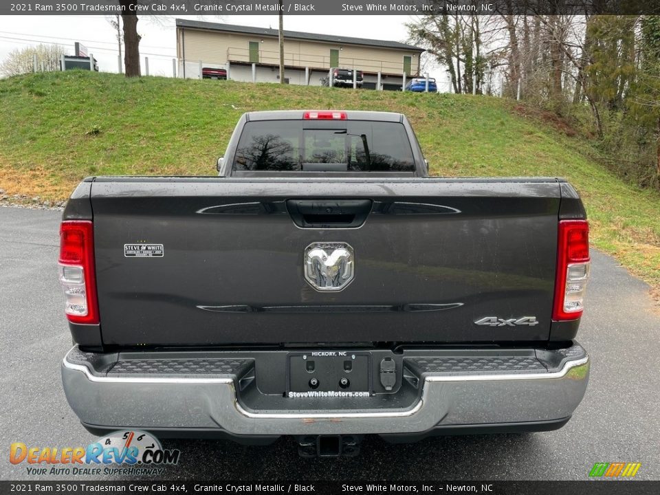 2021 Ram 3500 Tradesman Crew Cab 4x4 Granite Crystal Metallic / Black Photo #7