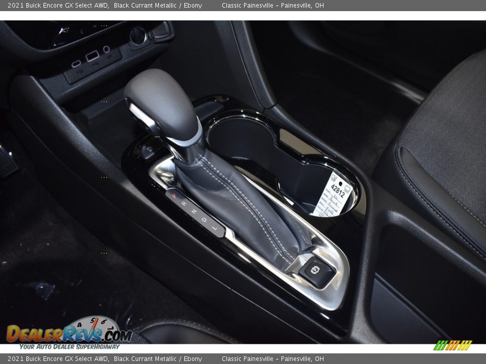 2021 Buick Encore GX Select AWD Black Currant Metallic / Ebony Photo #10