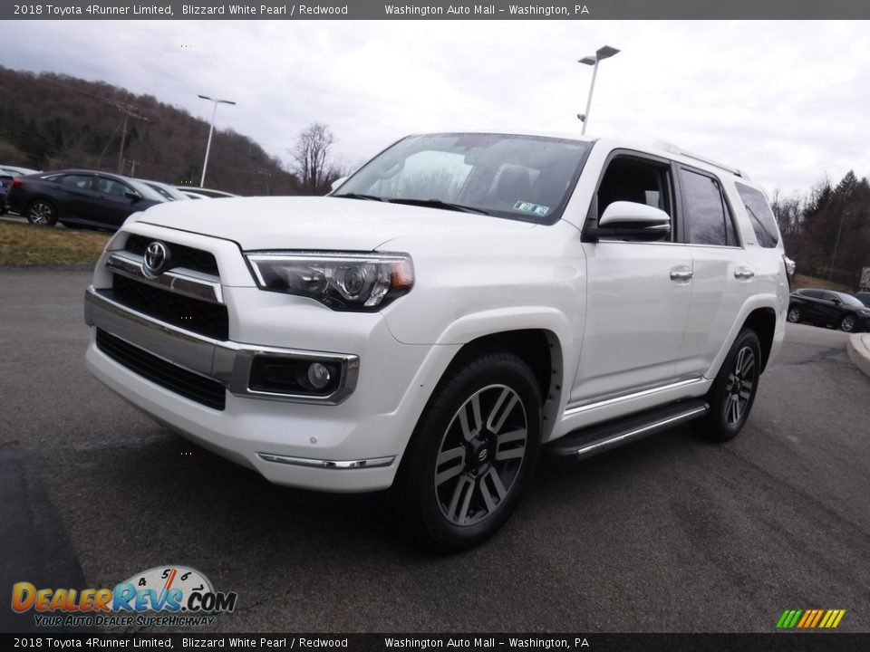 2018 Toyota 4Runner Limited Blizzard White Pearl / Redwood Photo #14