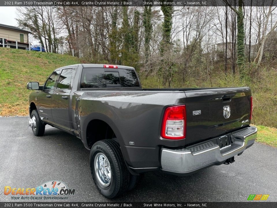 2021 Ram 3500 Tradesman Crew Cab 4x4 Granite Crystal Metallic / Black Photo #9