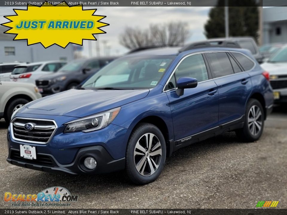 2019 Subaru Outback 2.5i Limited Abyss Blue Pearl / Slate Black Photo #1